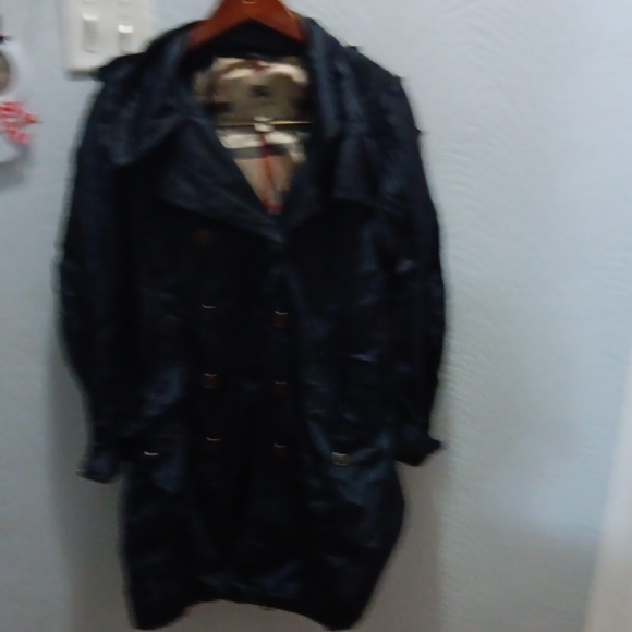 Burberry Jackets & Blazers - Burberry Beige and Red Striped Garment